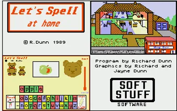 Let's Spell at Home screen shot title